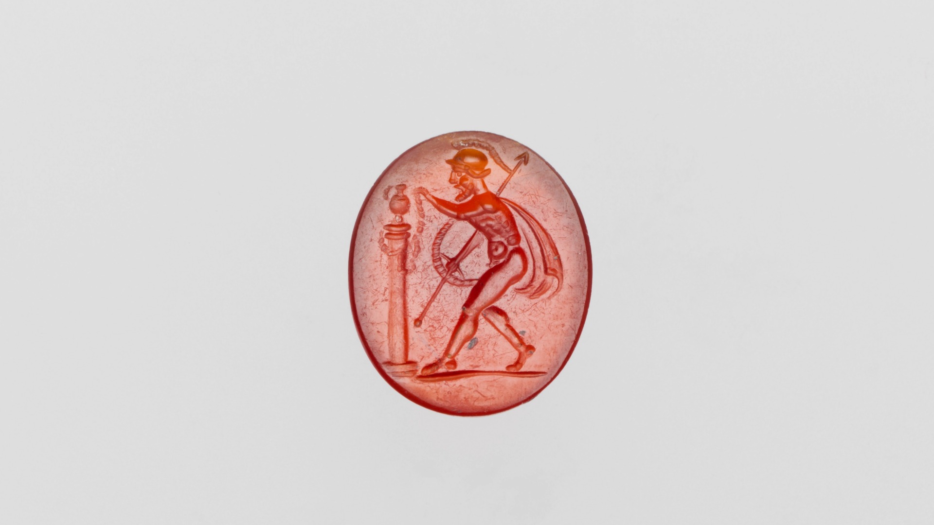 Carnelian ring stone